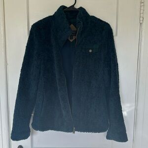 Costco Pendleton Women’s fuzzy jacket - Size S navy blue
